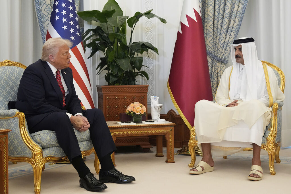 APTOPIX Trump Mideast